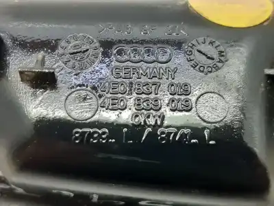 Автозапчасти б/у левая задняя внутренняя ручка за audi a8 (4e2) 3.7 quattro ссылки oem iam 4e0837019  