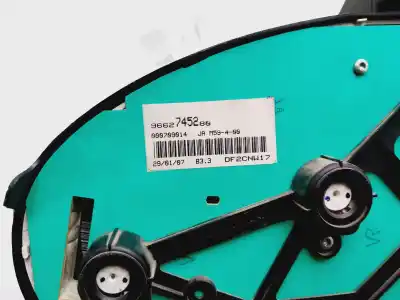 Second-hand car spare part dashboard for citroen berlingo xtr 1.6 hdi 92 oem iam references 9662745380