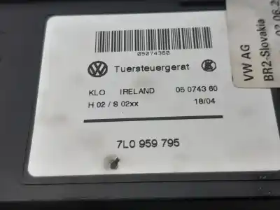 Автозапчастина б/у двиг скла задне ліво для porsche cayenne (9pa) s 4.5 посилання на oem iam 7l0959795