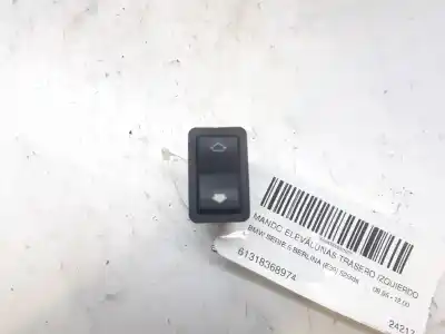 Peça sobressalente para automóvel em segunda mão botão / interruptor elevador vidro traseiro esquerdo por bmw serie 5 berlina (e39) 525tds referências oem iam 61318368974