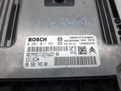Second-hand car spare part ecu engine control for citroen c5 berlina sx (e) oem iam references 9658274580  