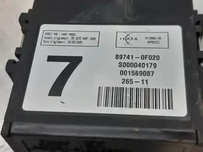 Second-hand car spare part electronic module for toyota verso advance oem iam references 897410f020  