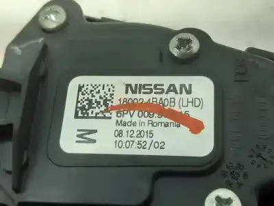 Pezzo di ricambio per auto di seconda mano potenziometro a pedale per renault kadjar zen 110 cv / 81 kw riferimenti oem iam 180024ba0b