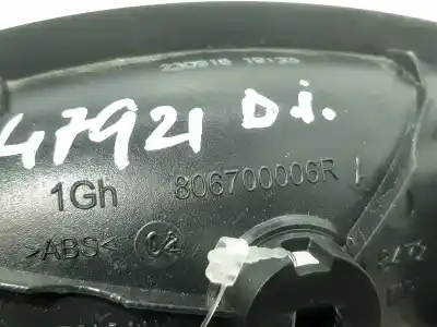 Peça sobressalente para automóvel em segunda mão puxador interior dianteiro esquerdo por renault captur zen referências oem iam 806700006r  