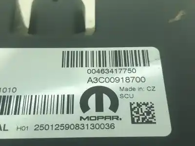 Second-hand car spare part electronic module for jeep renegade trailhawk 4wd oem iam references a3c00918700  