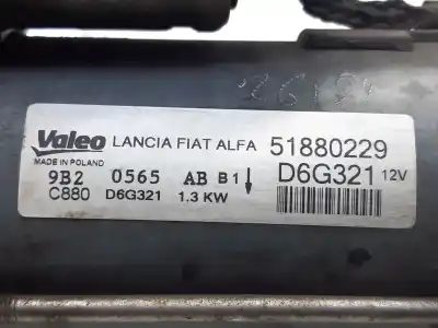 Second-hand car spare part starter motor for fiat doblo cargo basis kasten oem iam references 51880229  