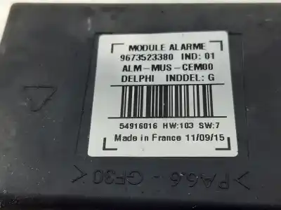 Автозапчасти б/у электронный модуль за citroen c4 picasso feel ссылки oem iam 9673523380  