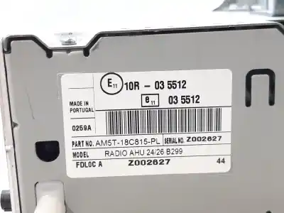 Автозапчасти б/у аудиосистема / радио cd за ford fiesta (ccn) trend ссылки oem iam am5t18c815pl  