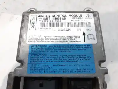 Second-hand car spare part airbag control unit for ford focus c-max (cap) trend (d) oem iam references 4m5t14b056ad  