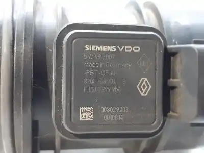 Peça sobressalente para automóvel em segunda mão medidor de massa de ar por renault clio iii authentique referências oem iam 8200358901