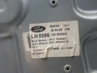 Автозапчасти б/у регулятор стекла заднего левого за ford focus c-max (cap) trend (d) ссылки oem iam 3m51r045h23b