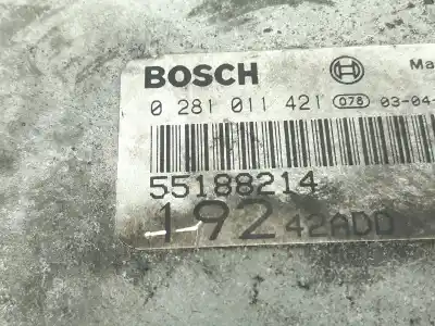 Автозапчасти б/у БЛОК УПРАВЛЕНИЯ ДВИГАТЕЛЕМ за FIAT STILO (192)  ссылки OEM IAM 55188214  