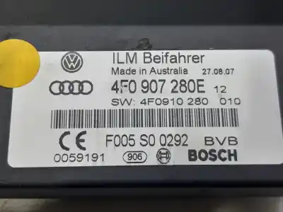 Second-hand car spare part electronic module for audi q7 (4l) 3.0 tdi oem iam references 4f0907280e