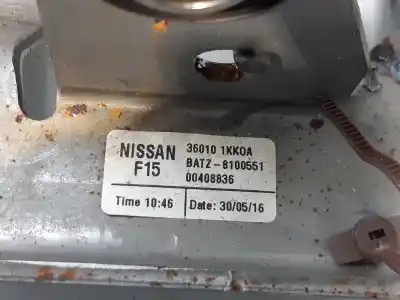 Peça sobressalente para automóvel em segunda mão alavanca de travão de mão por nissan juke (f15) 1.5 dci referências oem iam 360101kk0a