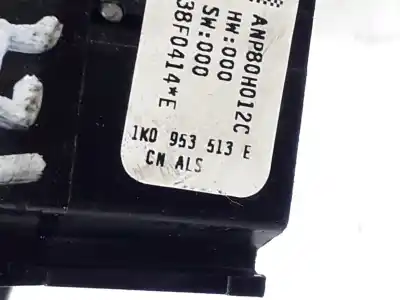 Peça sobressalente para automóvel em segunda mão comutador de piscas  por seat leon (1p1) reference referências oem iam 1k0953513e