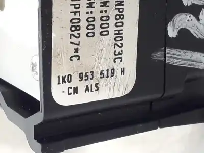 Peça sobressalente para automóvel em segunda mão comutador de limpa vidros por seat leon (1p1) reference referências oem iam 1k0953519h