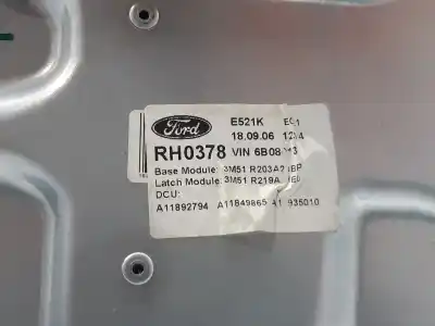 Автозапчасти б/у регулятор стекла переднего правого за ford focus c-max (cap) trend (d) ссылки oem iam 1738646  