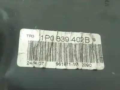Peça sobressalente para automóvel em segunda mão elevador de vidros traseiro direito por seat leon (1p1) fr 1 referências oem iam 1p0839402b
