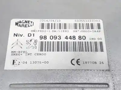 Second-hand car spare part gps navigation system for citroen c4 picasso intensive oem iam references 9809344880  