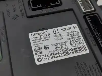 Peça sobressalente para automóvel em segunda mão caixa de fusíveis e relés por renault kadjar business 140 cv / 103 kw referências oem iam 284b13342r