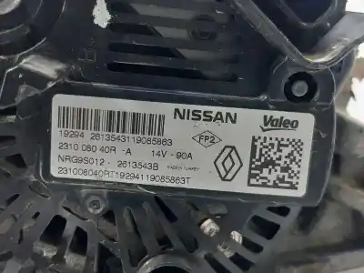 Second-hand car spare part alternator for renault clio v r.s. line oem iam references 231008040r
