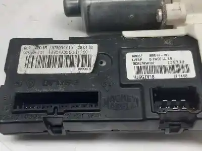 Peça sobressalente para automóvel em segunda mão motor elevador vidro dianteiro direito por renault laguna iii expression referências oem iam 0130822331
