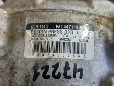 Gebrauchtes Autoersatzteil KLIMAKOMPRESSOR zum JEEP COMPASS II  OEM-IAM-Referenzen 4472501340  