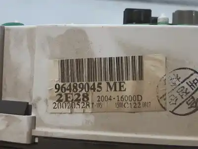 Second-hand car spare part dashboard for daewoo lanos s oem iam references 96489045me  