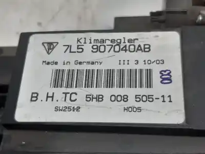 Автозапчастина б/у клімат-контроль для porsche cayenne (9pa) turbo 4.5 посилання на oem iam 7l5907040ab  