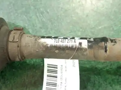 Second-hand car spare part front left transmission for porsche cayenne (9pa) turbo 4.5 oem iam references 7l0407271a  