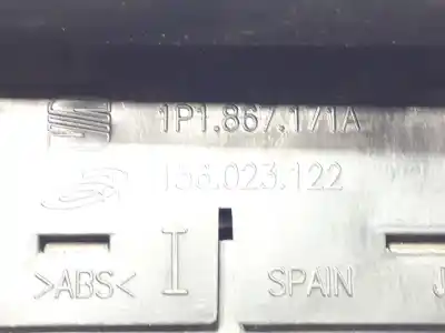 Автозапчасти б/у ВЫКЛЮЧАТЕЛЬ ЛЕВОГО ПЕРЕДНЕГО ОКНА за SEAT LEON (1P1)  ссылки OEM IAM 1P1867171A  