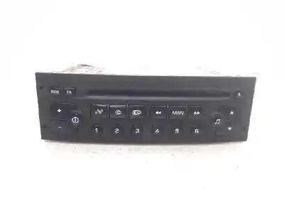 Second-hand car spare part audio system / radio cd for peugeot 307 (s1) xr oem iam references 96489417  