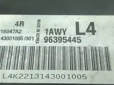 Second-hand car spare part ecu engine control for chevrolet lacetti se oem iam references 96395445  
