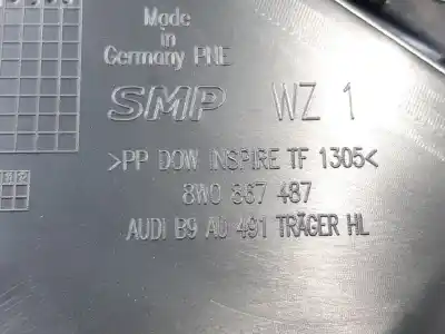 Автозапчастина б/у обкітка задніх лівіх дверей для audi a4 b9 (8w2, 8wc) 2.0 tdi посилання на oem iam 8w0867487  