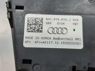Автозапчасти б/у многофункциональное управление за audi a4 b9 (8w2, 8wc) 2.0 tdi ссылки oem iam 8w0919614j  