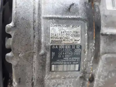 Pezzo di ricambio per auto di seconda mano compressore aria condizionata per mercedes-benz vito tourer (447) 114/116 cdi. 119 cdi/bt lang (447.703) 136 cv / 100 kw riferimenti oem iam a0008303202  