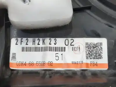 Автозапчасти б/у обивка задней левой двери за mazda 6 lim. (gh) 2.2 de 129cv active ссылки oem iam gdk468550b  