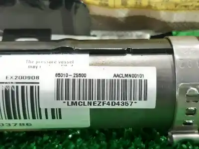 Peça sobressalente para automóvel em segunda mão airbag de cortina dianteiro esquerdo por hyundai ix35 kosmo 2wd 116 cv / 85 kw referências oem iam 850102s500