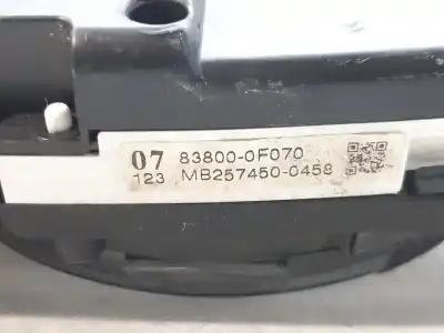 Peça sobressalente para automóvel em segunda mão quadrante por toyota verso advance referências oem iam 838000f070  