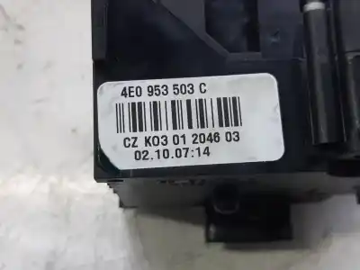 Second-hand car spare part windshiel wiper switch for audi q7 (4l) 3.0 tdi oem iam references 4e0953503b  
