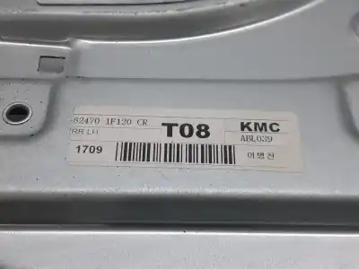 Peça sobressalente para automóvel em segunda mão elevador de vidros traseiro esquerdo por kia sportage v6 ex referências oem iam 824701f120