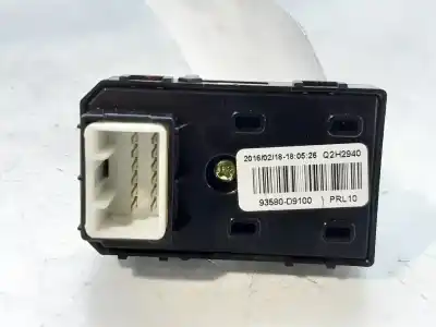 Peça sobressalente para automóvel em segunda mão botão / interruptor elevador vidro traseiro esquerdo por kia sportage iv (ql, qle) 1.7 crdi referências oem iam 93580d9100