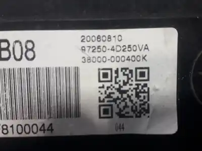 Gebrauchtes Autoersatzteil klimakontrolle zum kia carnival 2.9 crdi vgt active oem-iam-referenzen 972504d250va