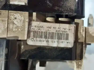 Second-hand car spare part heating / air conditioning control panel for dacia logan mcv laureate oem iam references   