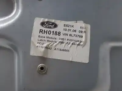 Автозапчасти б/у регулятор стекла переднего правого за ford focus c-max (cap) trend (d) ссылки oem iam 3m51r219a64eu  