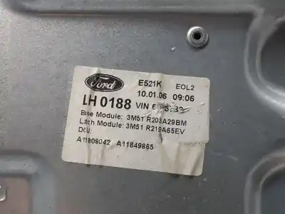 Автозапчасти б/у регулятор стекла переднего левого за ford focus c-max (cap) trend (d) ссылки oem iam 3m51r203a29bm  