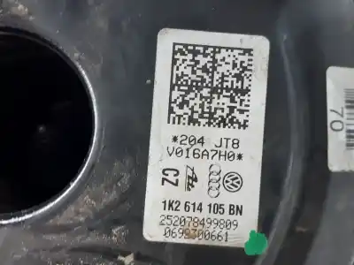 Peça sobressalente para automóvel em segunda mão servo freio por seat leon (1p1) fr referências oem iam 1k2614105bn