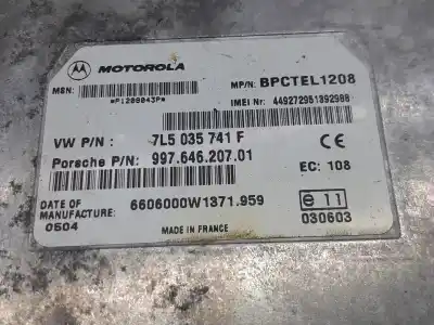 Second-hand car spare part electronic module for porsche cayenne (9pa) s 4.5 oem iam references 7l5035741f  