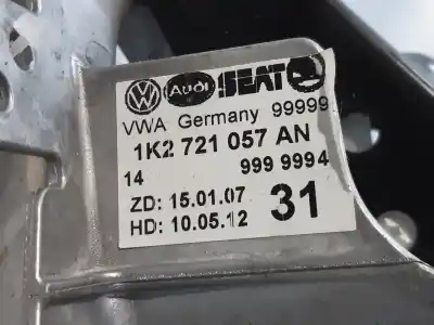 Peça sobressalente para automóvel em segunda mão pedal de travão por seat leon (1p1) fr referências oem iam 1k2721057an