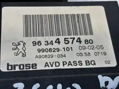 Автозапчастина б/у двигатель переднього правого скла для peugeot 307 break / sw (s1) sw clim plus посилання на oem iam 9634457480  